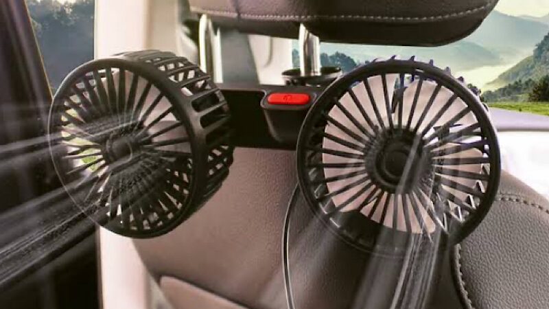 車につける扇風機