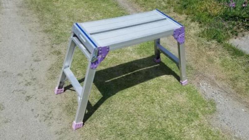 洗車でルーフに届かない時には足場をしっかり確保