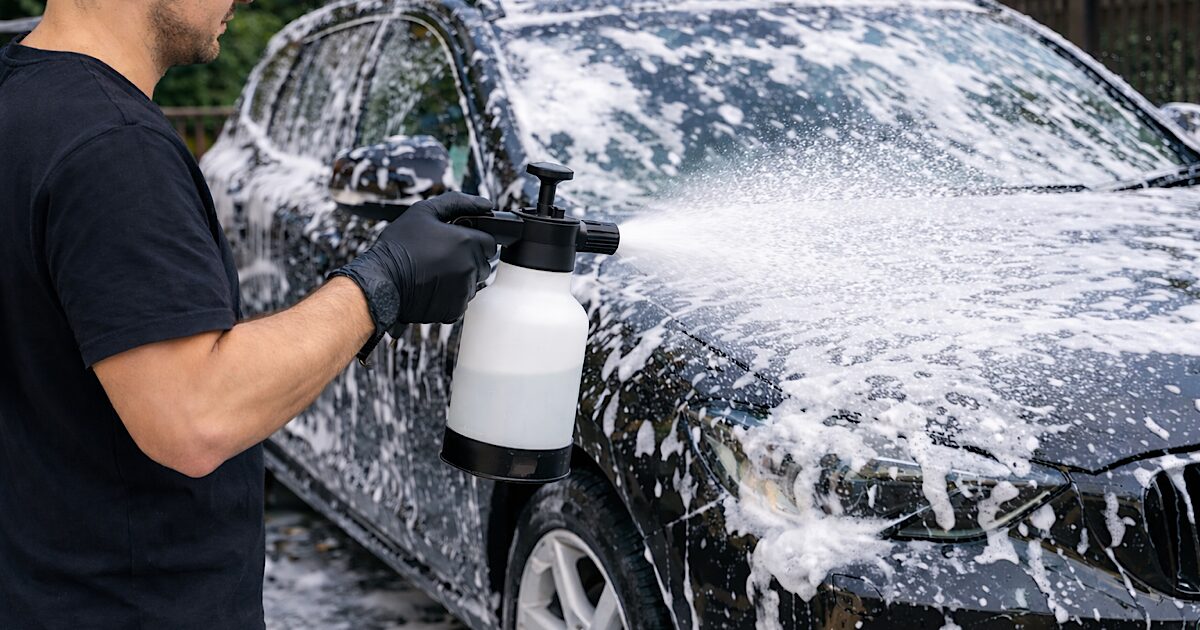 蓄圧式洗車フォームガン手動タイプおすすめ商品！