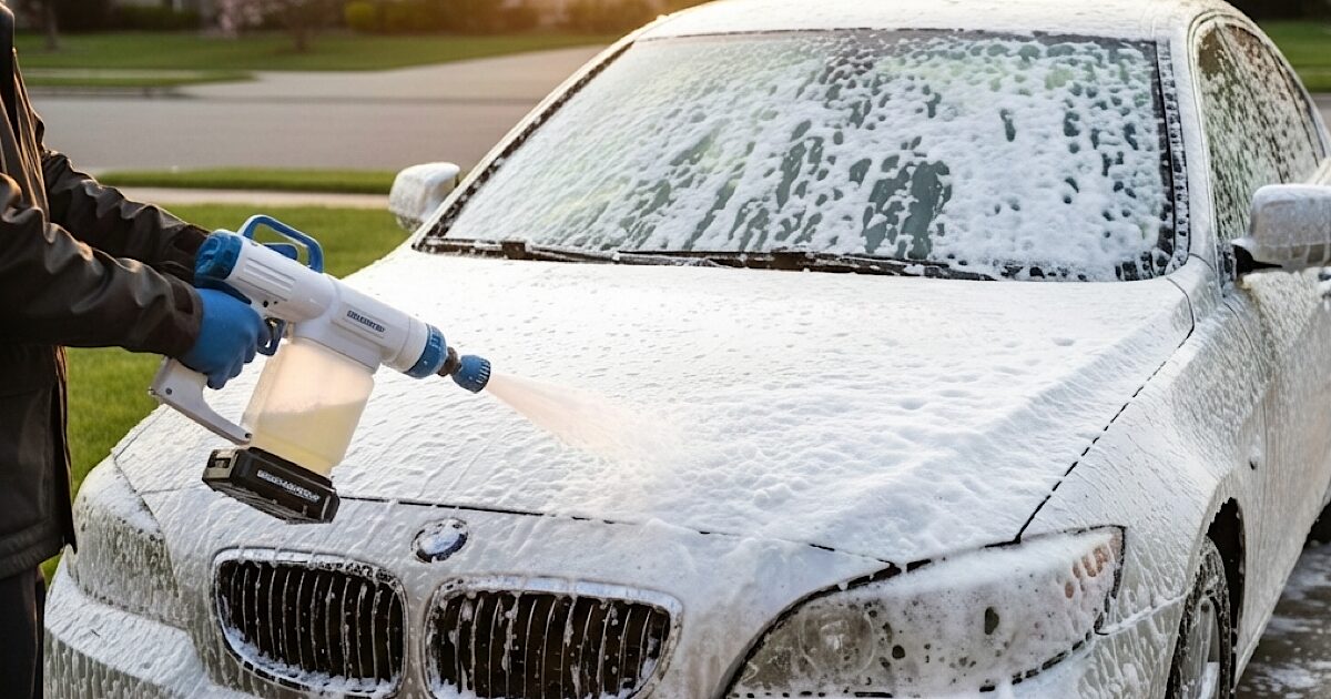 洗車の電動フォームガンおすすめランキング