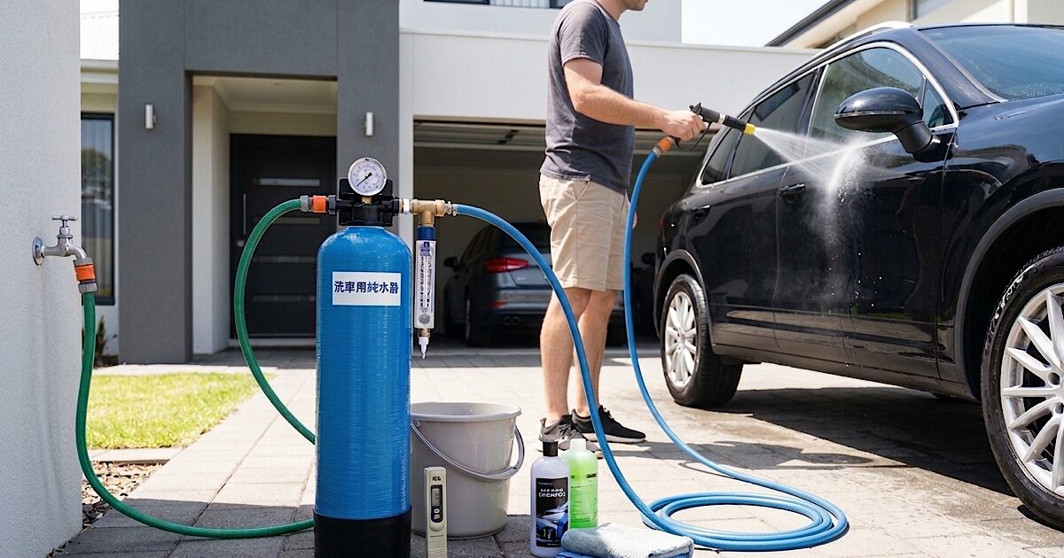 洗車用純水器は何回使える？交換時期と使える回数の目安を解説！