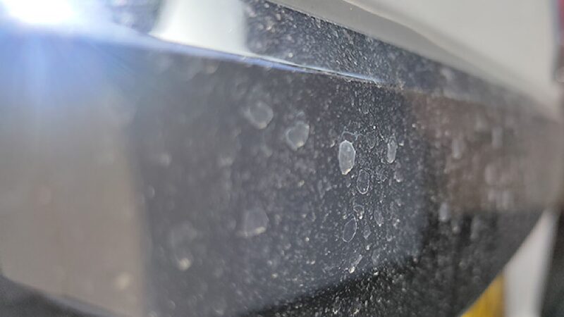 車の水性の水垢汚れ